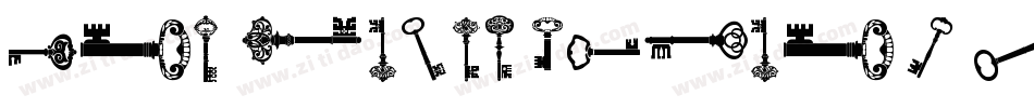 Old Retro Labels TFB字体转换